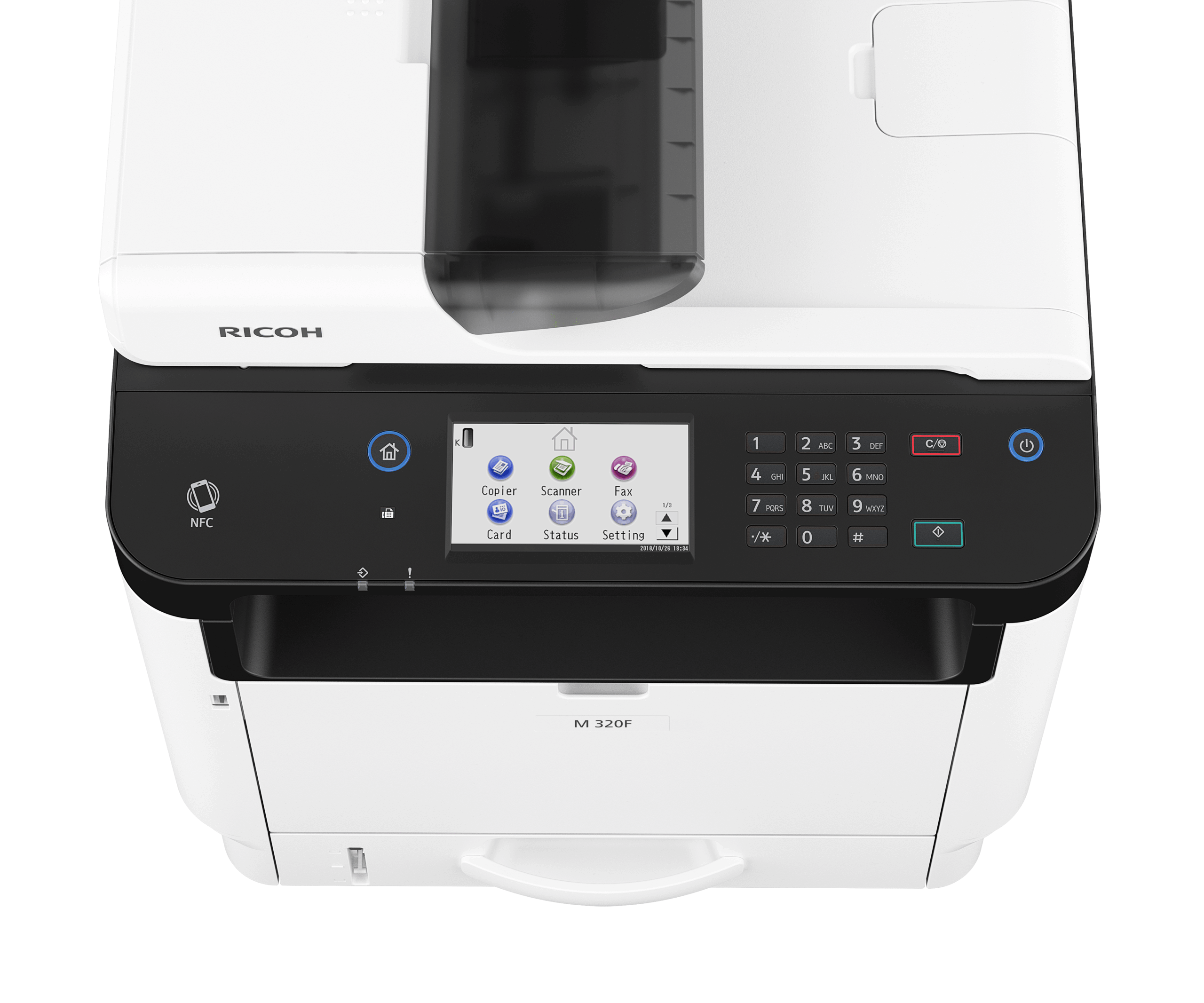 Multifuncional Ricoh Blanco y Negro B&N M320F