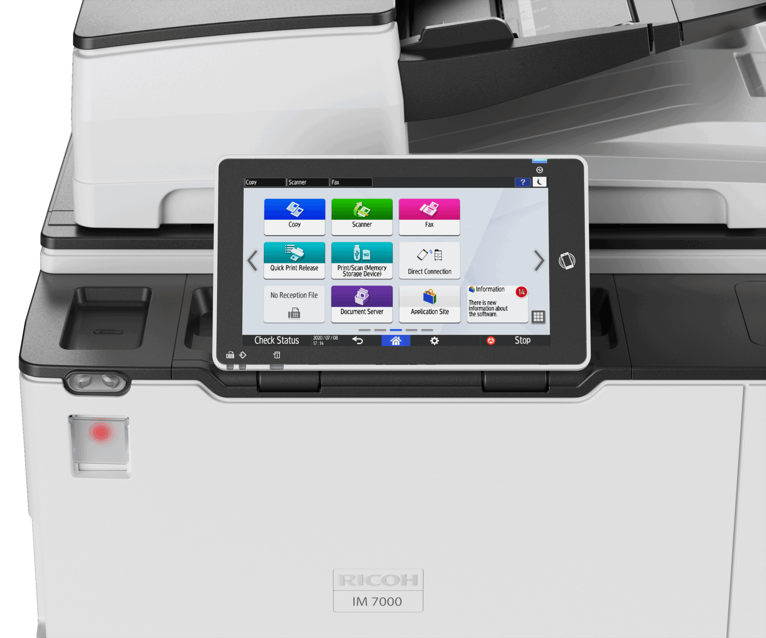 Multifuncional B&N RICOH IM 7000 - IM 8000 - IM 9000 - Imagen 2