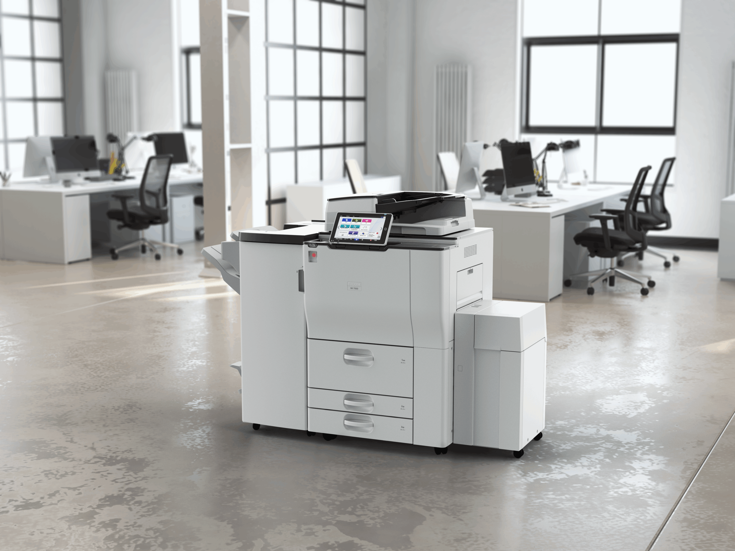 Multifuncional B&N RICOH IM 7000 - IM 8000 - IM 9000 - Imagen 3